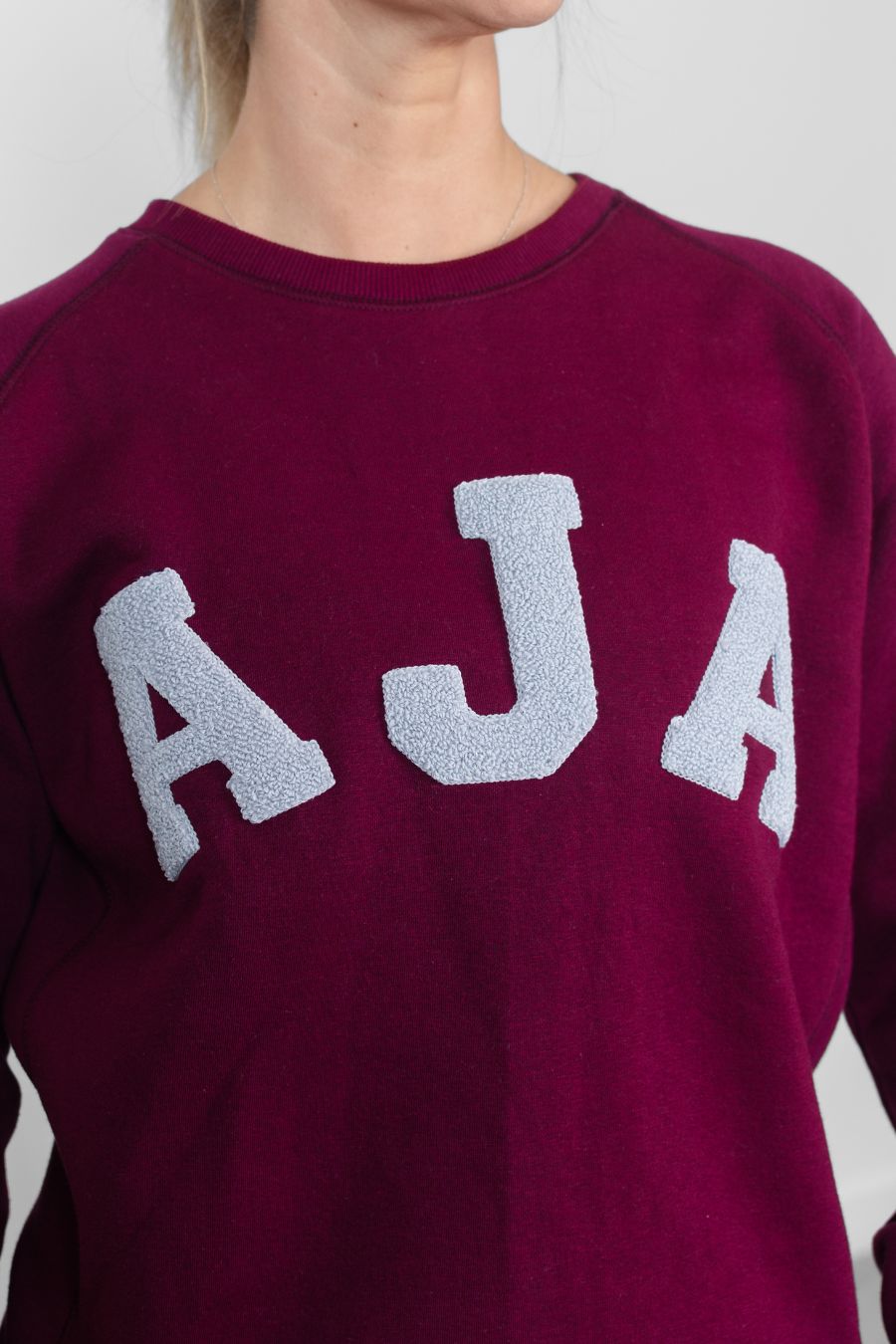 Varsity Sweater, Burgundy