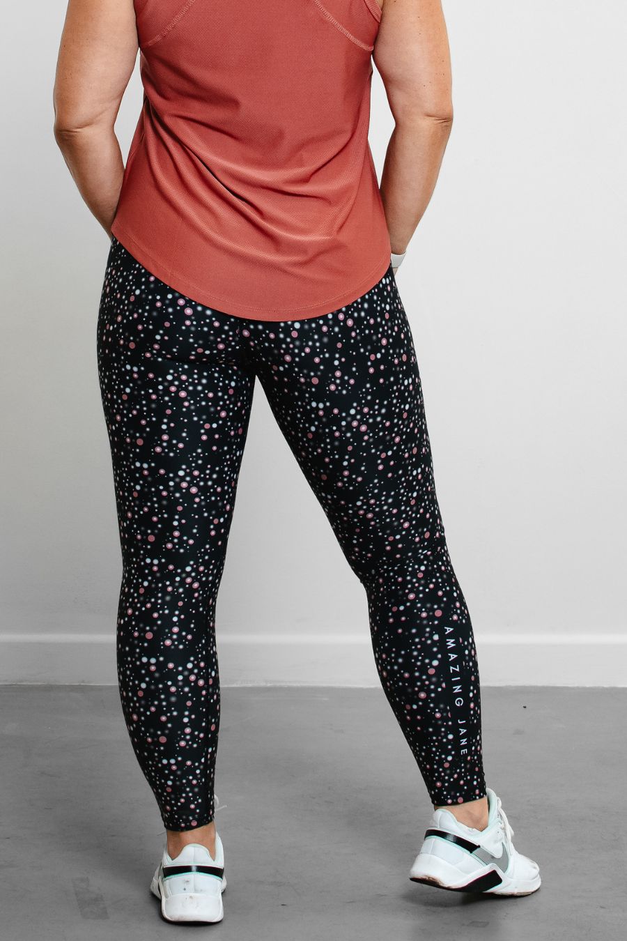 Wonder Leggings  - Pink Space Dust